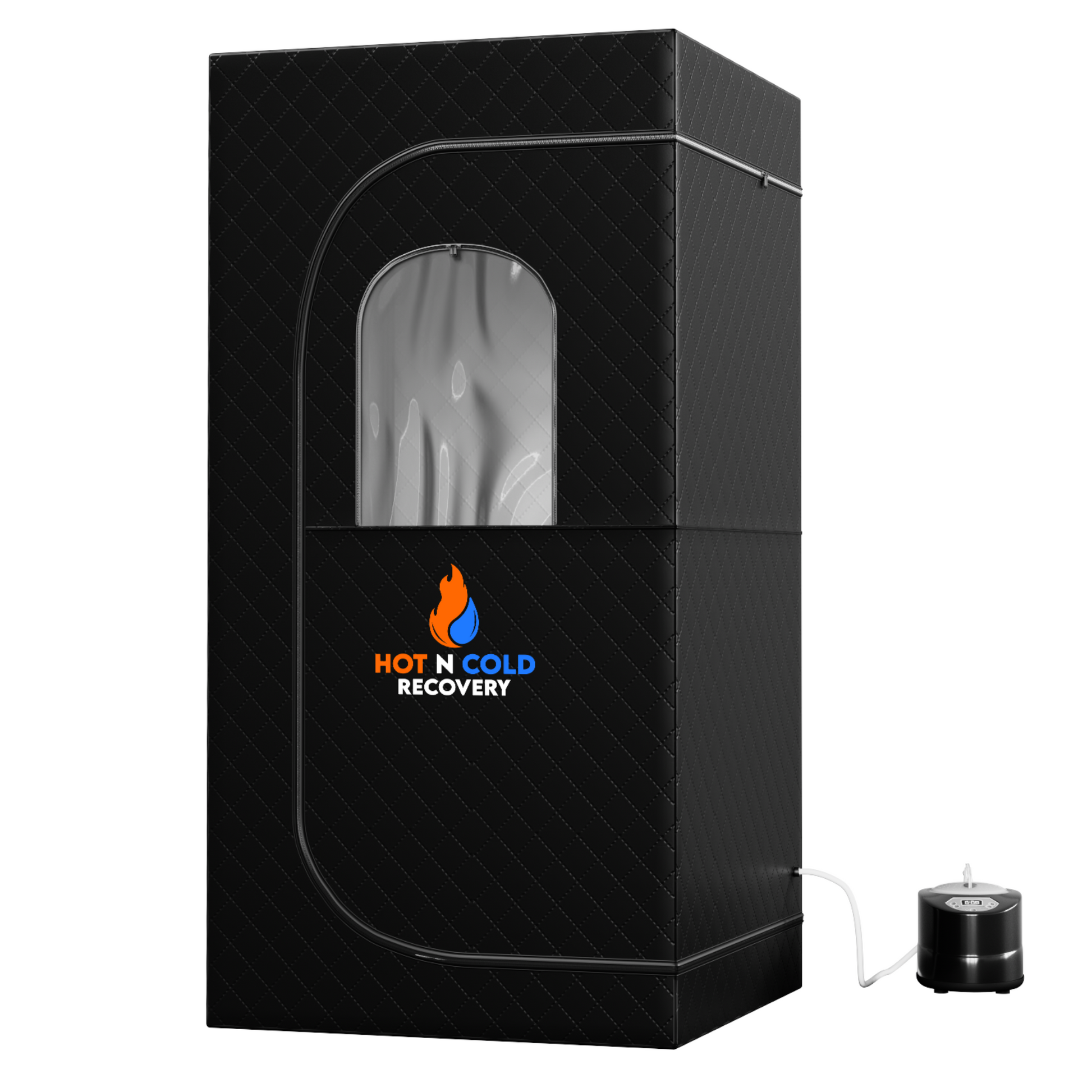 steam sauna, front