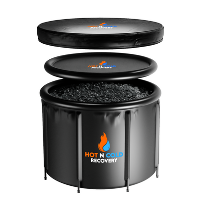 portable ice bath, front